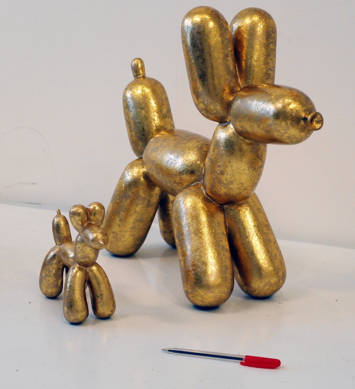 Balloon Dog Gold Large