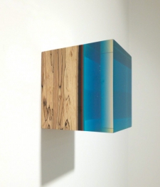 Buche gestckt, blau