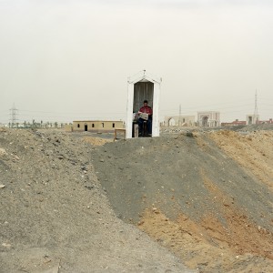 Guard, El Shorouk city, April 2011