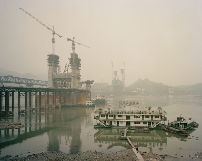 Yangtze river at Jiangjin, January 2015