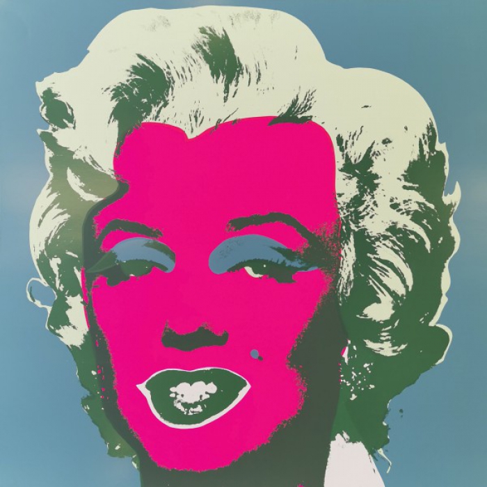 Marilyn blue pink