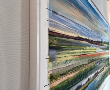 * Collected No. 16 - Big version on Linen (Framed) *