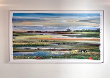 * Collected No. 16 - Big version on Linen (Framed) *