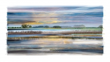 Collected No. 30 - Big version on Linnen (framed)