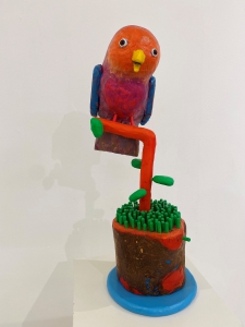 Vogel op tak