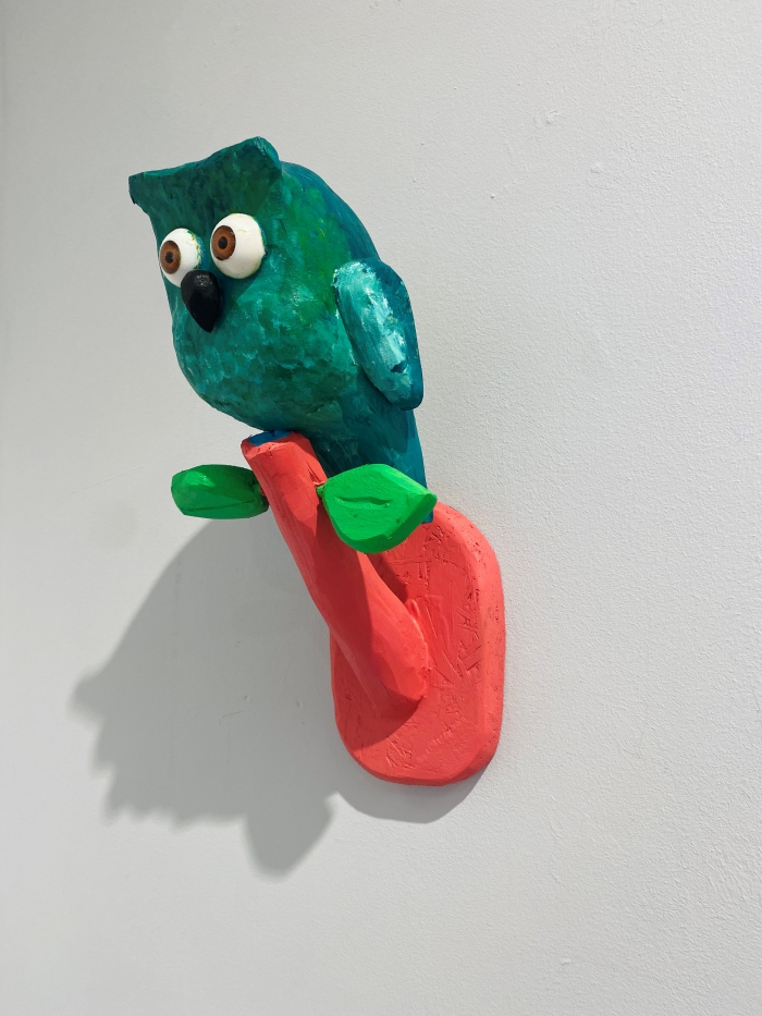 Uiltje (groen, rood)