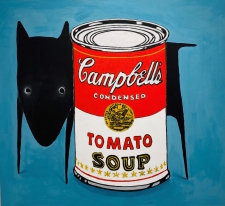 Yapping met Campbell soup
