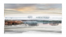 * Collected Landscape No.52 - Big version on Linen (framed) - 1/6 *