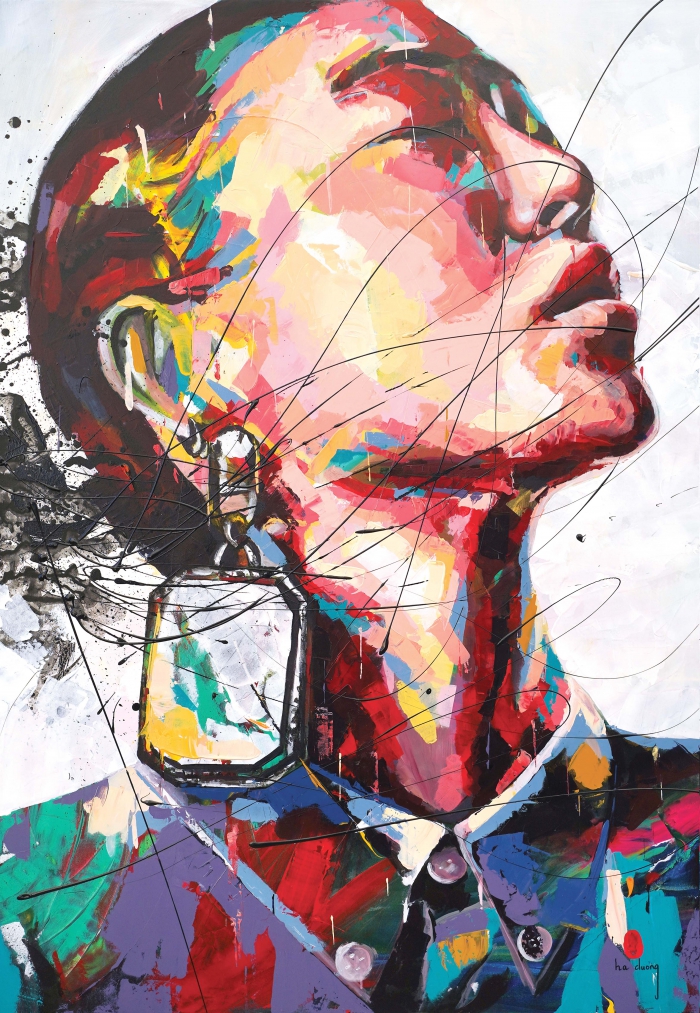 * Girl With Lines *