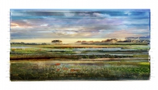 * Collected Landscape No.61 - Big version on Linen (framed) - 1/6 *