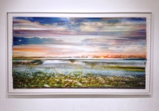 Collected Landscape No.69 - Big version on Linen (framed) 1/6