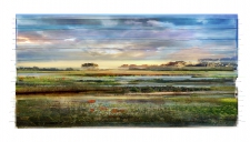 Collected landscape No. 61 - Big version on linen 3/6