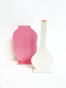 Pink vase