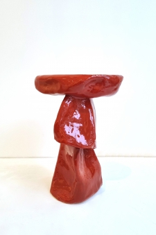 SCULPTURE 035, warm red