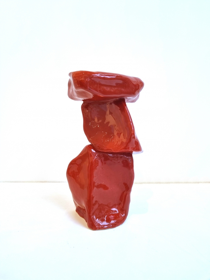 SCULPTURE 035, warm red - DH