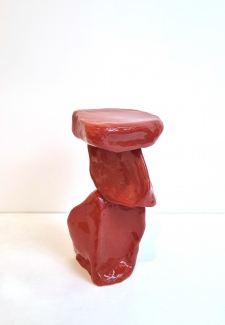 SCULPTURE 035, warm red