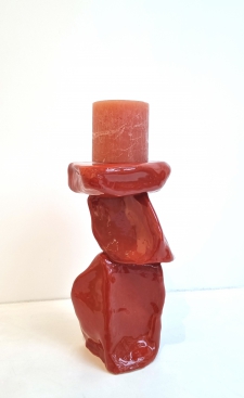 SCULPTURE 035, warm red