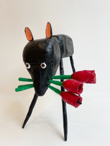 hond-met-tulpen