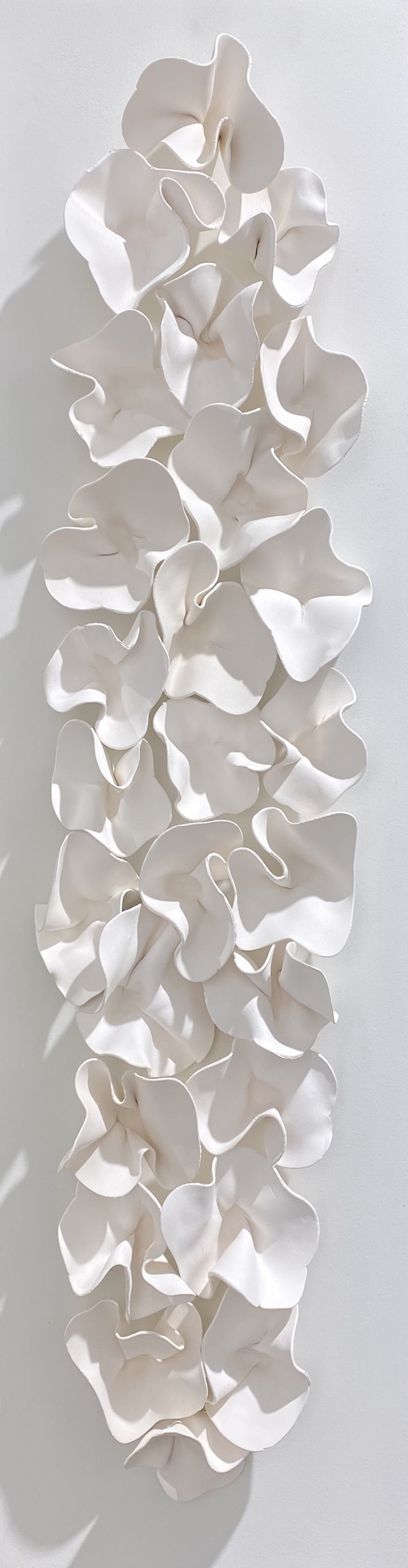 Flower wall sculpture