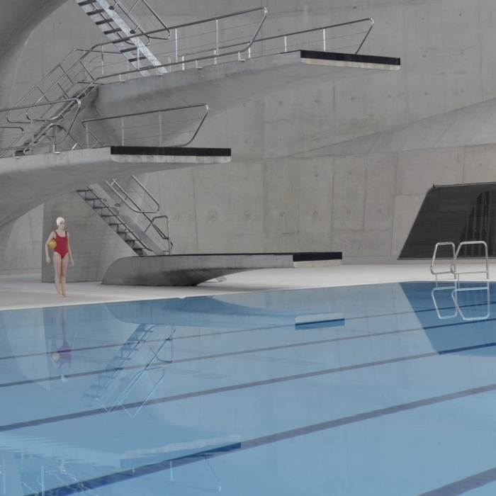 Girl at the lac Diving pool 1/4 *