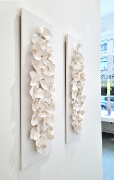 Flower wall sculpture