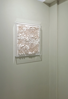 Wave in plexiglas box *