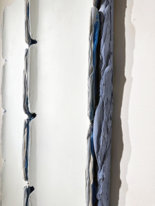 Untitled blue - white