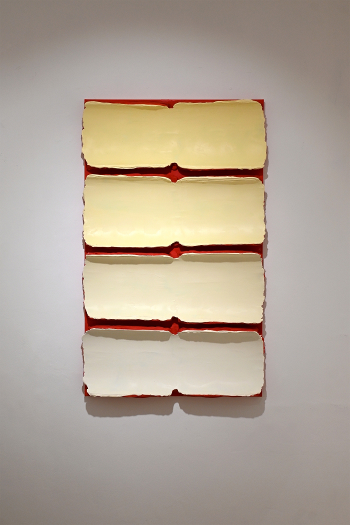 Untitled white-red