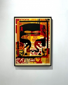 Obey 2 Face Collage