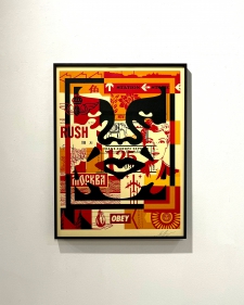 Obey 2 Face Collage