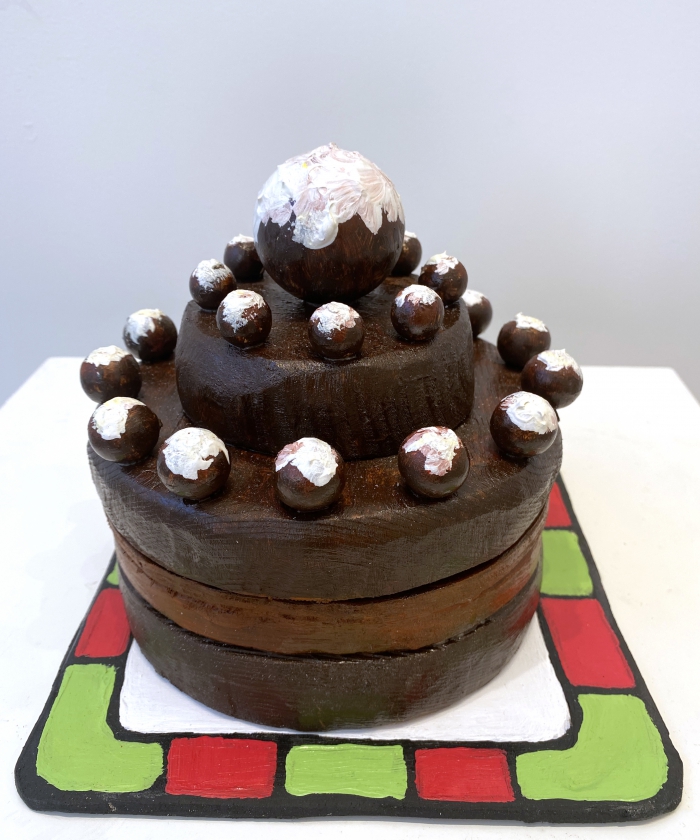 Chocoladekroontaart