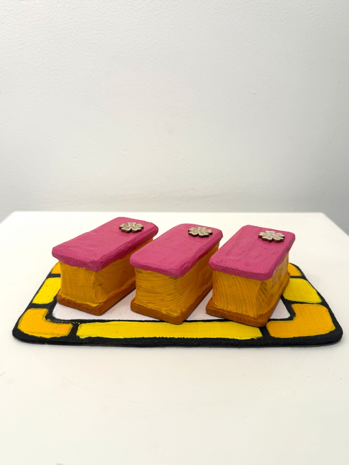 Tompouce roze - met klavers #2