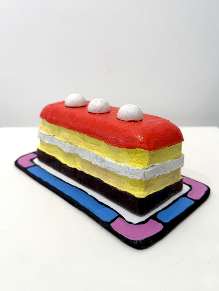 Taart - rood/wit