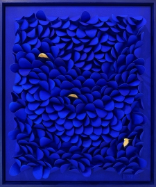Wave Intense Blue Touch of Gold